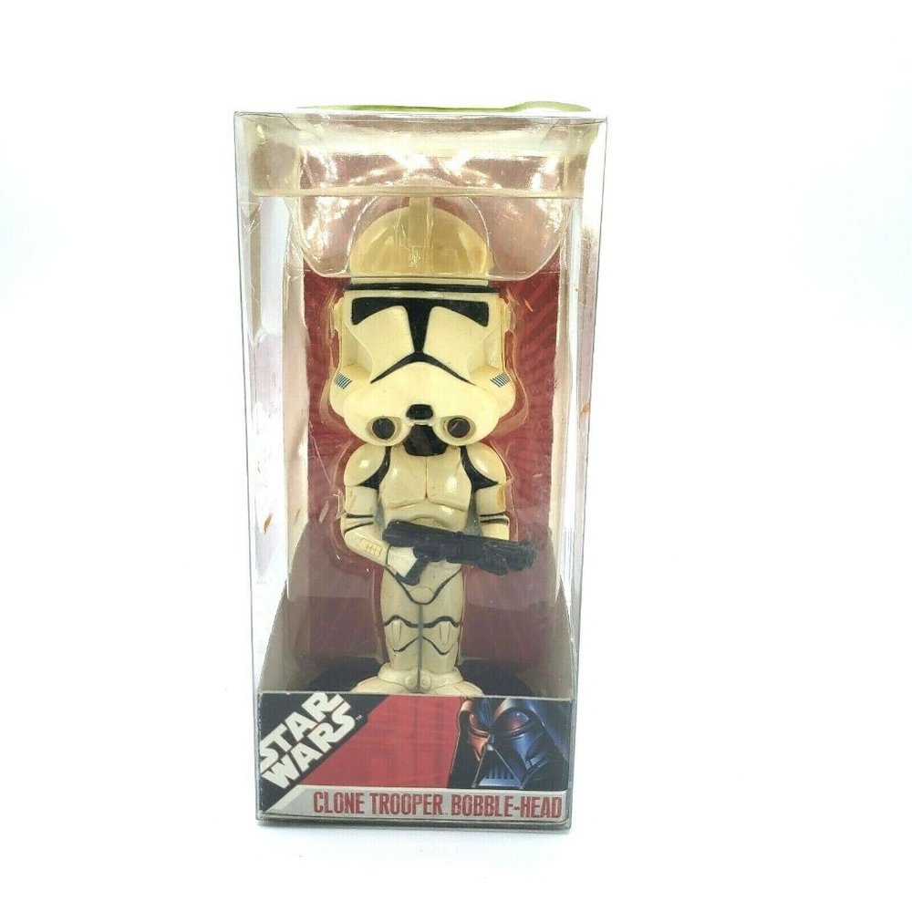 New Funko 2007 Star Wars Clone Trooper Bobble-Head Series 1 Wacky Wobbler